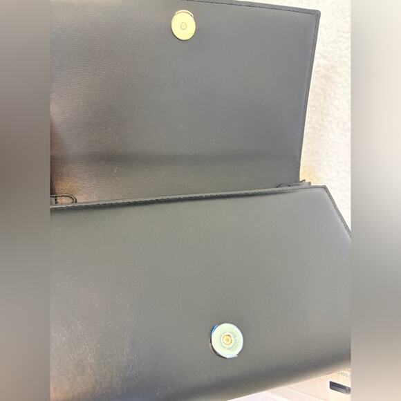 Jimmy Choo Black JC avenue Leather Crossbody bag blue - Picture 2 of 9